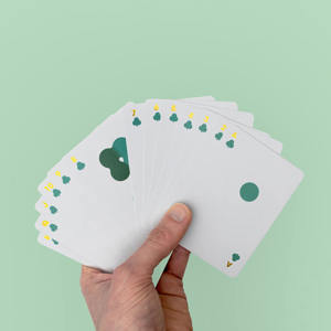 Suck UK Mello Solo Playing Cards for Solitaire & Patience